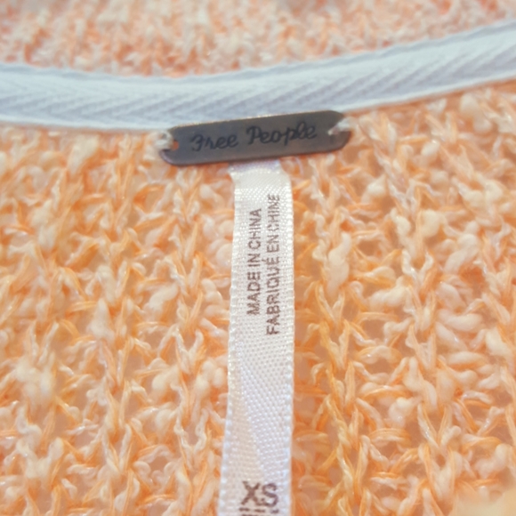 FREE PEOPLE tangerine electric city sweater - Picture 5 of 9